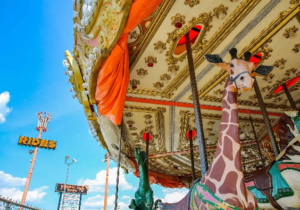 Pedro statues and mini attractions at South of the Border